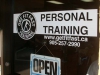 Exterior Door Lettering